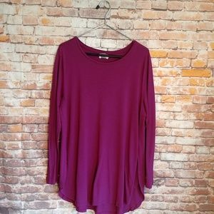 Old Navy purple flowy shirt